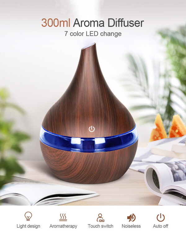 LED Essential Oil Diffuser - Image 2