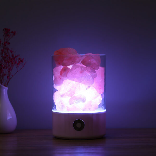 USB Crystal Light Himalayan Salt LED Lamp - Image 6