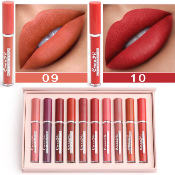 Women's Non-stick Cup Waterproof Matte Lipstick - Image 3