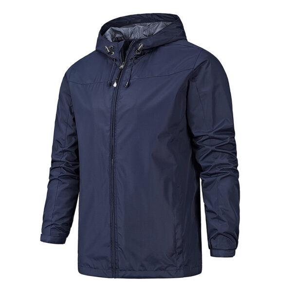 Outdoor Windproof And Waterproof All Season Mountaineering Jacket Jacket For Men - Image 3