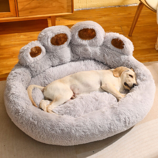 Kennel Warm Medium Large Dog Corgi Golden Retriever Bed Fleece-lined Sofa Mattress - Image 3