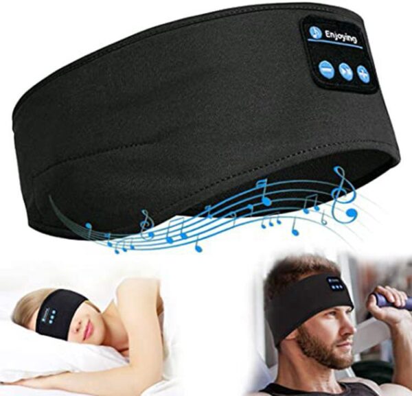 Wireless Bluetooth V5.0 Sports Headband With Music Call Stereo Shading Sleep Headband - Image 7