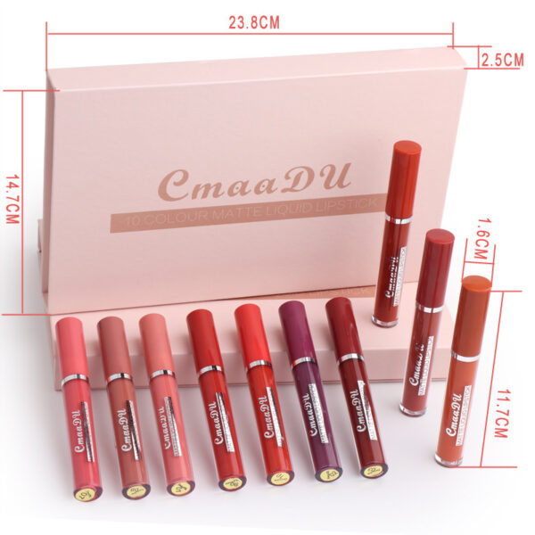 Women's Non-stick Cup Waterproof Matte Lipstick - Image 4