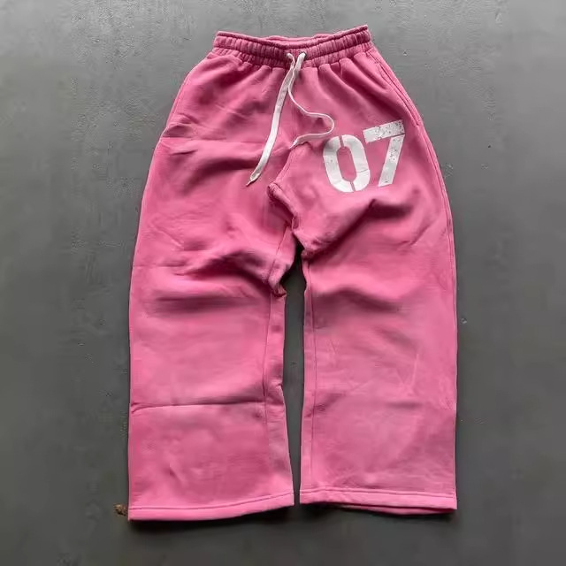 07 Street Trend Loose Sweater Suit - Image 4