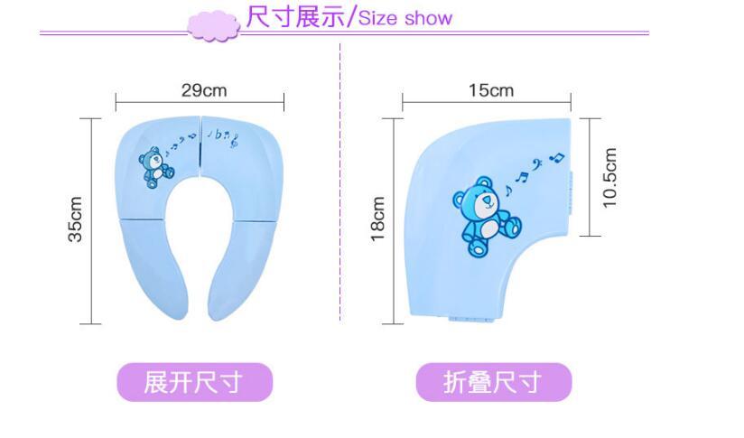 Toilet Seat Folding Toilet Seat for Children - Image 4