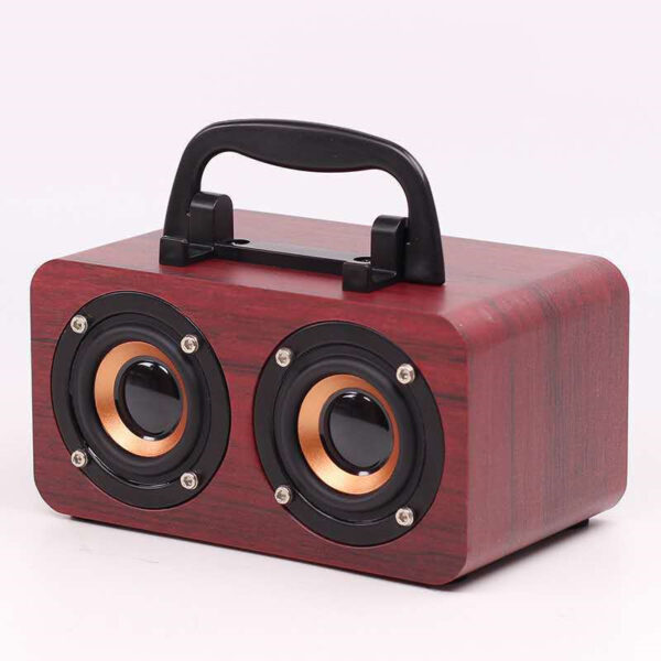 Wooden Wireless Bluetooth Speaker Portable Outdoor - Image 5