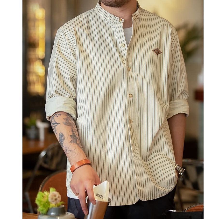 Casual Baseball Shirt Coat Men's Autumn - Image 3