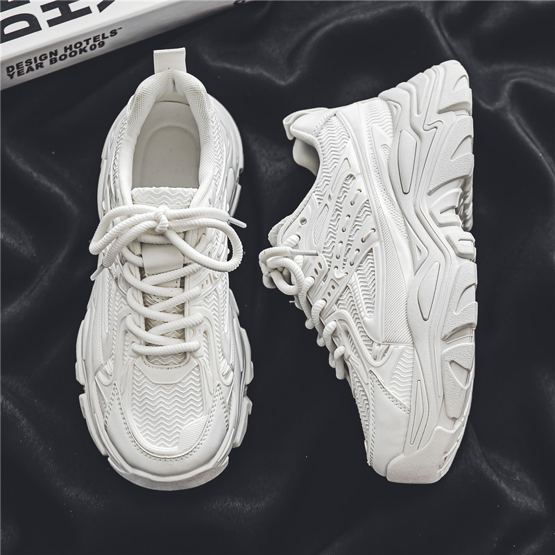 Men's Casual Shoes Hong Kong Style Shoes Breathable Increased - Image 5