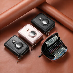 RFID Double Zip Wallet Set