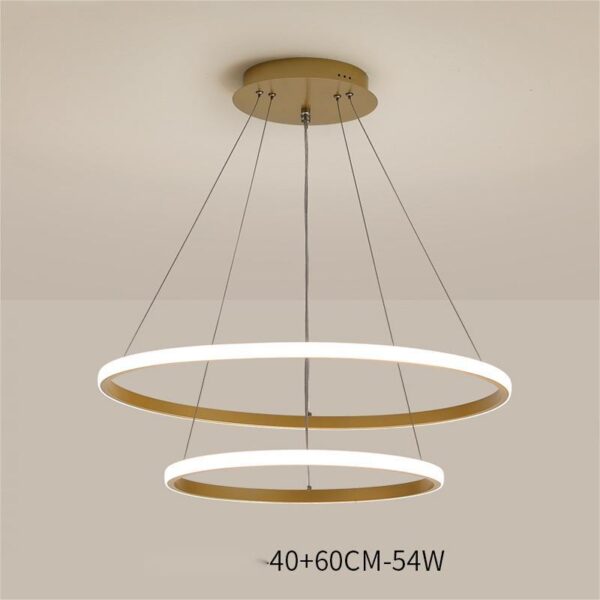 Living Room Chandelier Dining Room Lamp Intelligent Simple Household Chandelier - Image 2