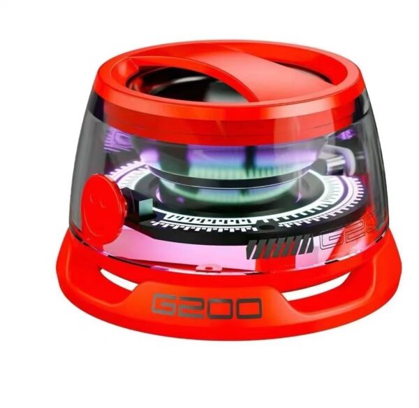 Portable Bluetooth Speaker G200 RGB Lighting Speaker BT5.3 Mini Sound Box 7 Hours Playback Magnetic Phone Holder - Image 5