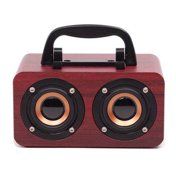 Wooden Wireless Bluetooth Speaker Portable Outdoor - Image 3