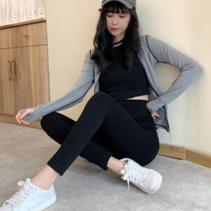 Bottoming Women's Outer Wear Plus Velvet Pencil Pants Students