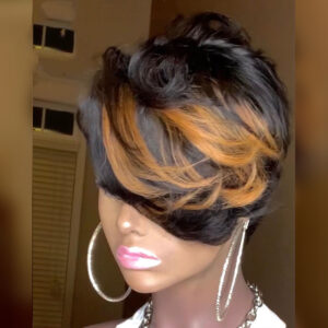 Stylish Small Curly Fiber Wig