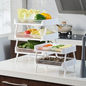 Kitchen Rack with Drain Basket
