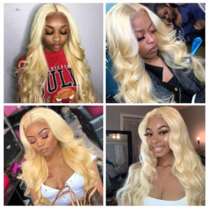 Premium Blonde Lace Front Wig