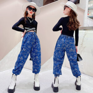 Girls’ Western Style Autumn Suit