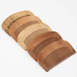 Compact Wooden Hair Comb