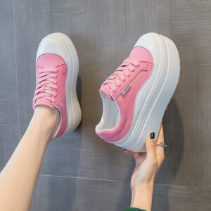 All-match Fashion Thick Bottom 8cm Trendy Ins Simple Shoes Women