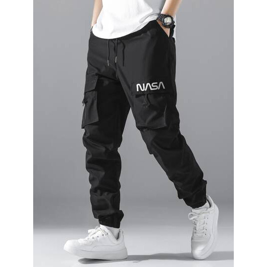 Straight Ankle Tied Wear-resistant Overalls Casual Pants - Image 3