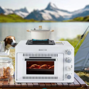 Compact 2-in-1 Outdoor Gas Cooker
