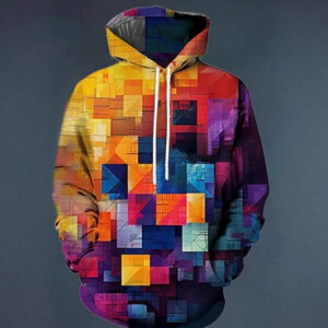 Urban Digital Print Hoodie